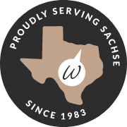 Proudly Serving Sachse Texas since 1983 badge