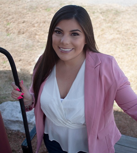 Dental assistant and treatment coordinator Melinda