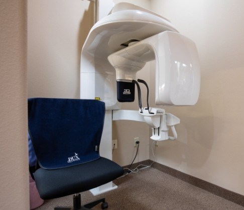 3 D cone beam digital imaging x-ray scanner